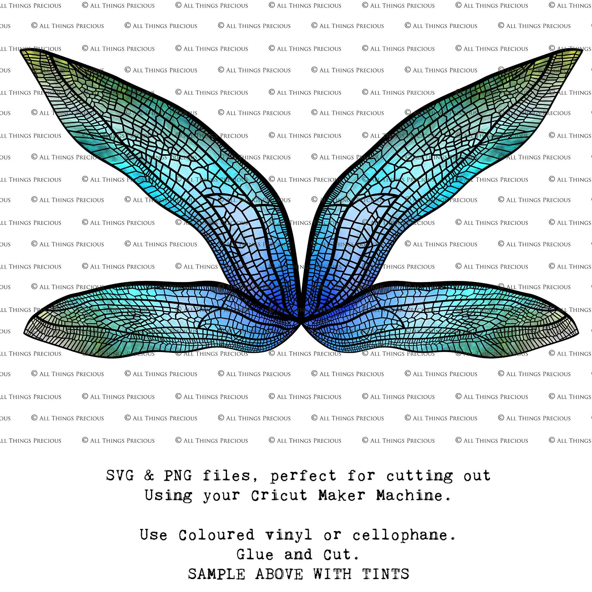 SVG & PNG Fairy Wing files for Cricut or Silhouette Cameo Cutting Machine. To create wearable fairy wings, in adult or children sizes.  Use this clipart design for Halloween Costumes, Fantasy or Cosplay or photography. Or use as ephemera in weddings, engagements or baby shower invitations. These are Individual wing parts, for you to cut and assemble. This is a digital product.